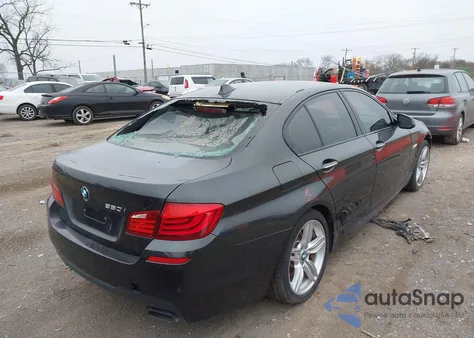 2012 BMW 550I z USA, uszkodzony, nr VIN WBAFR9C51CDV58932